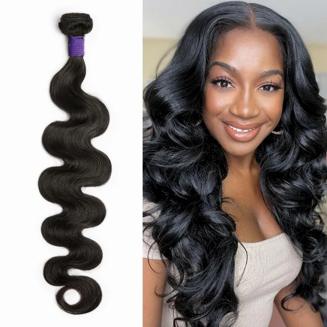 Luvme Hair 1Pc Body Wave 100% Virgin Brazilian Human Hair official product photo